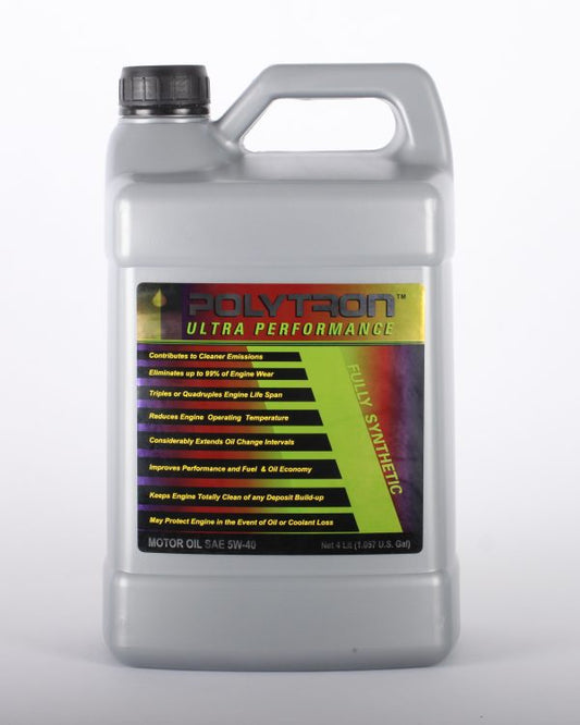 Ulei de motor Polytron, made in USA, full sintetic  5W-40 / 4 Litri